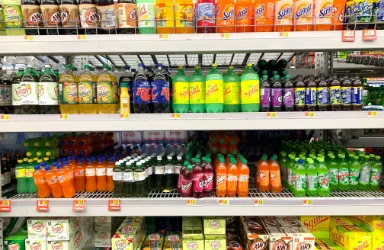 Supermarket shelf